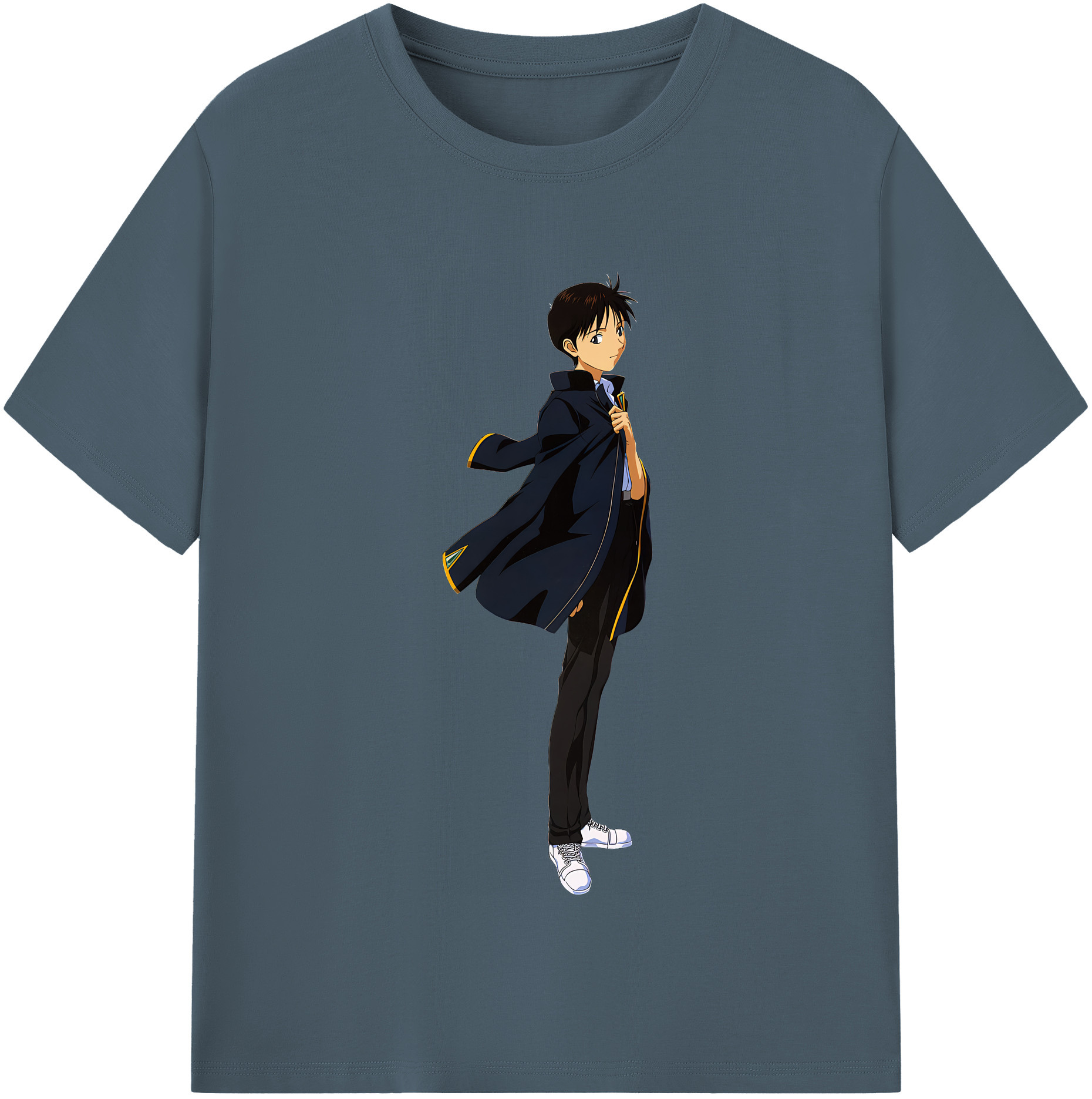 （画像用） EVA 新世紀エヴァンゲリオン 綿100％半袖Tシャツ（フロントプリント）